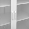 vidaXL Storage Cabinet White 80x35x101.5 cm Steel