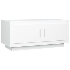 vidaXL Coffee Table | White | Engineered Wood | Coffee Table | Rectangular