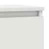 vidaXL Sideboard White 29.5x34x76 cm Engineered Wood