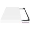 vidaXL Floating Wall Shelves 4 pcs White 80x23.5x3.8 cm MDF
