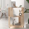 vidaXL Book Cabinet/Room Divider 51x25x70 cm Solid Wood Pine