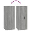 vidaXL 5 Piece TV Cabinet Set Grey Sonoma Engineered Wood