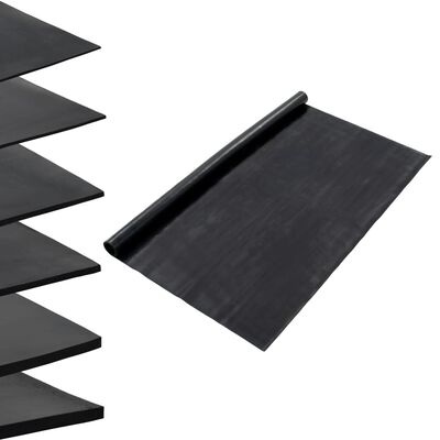vidaXL Floor Mat Anti-Slip Rubber 1.2x5 m 1 mm Smooth