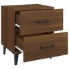 vidaXL Bedside Cabinets 2 pcs Brown Oak 40x35x47.5 cm