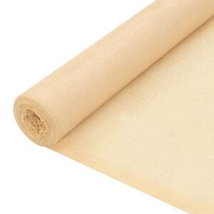 vidaXL Privacy Net HDPE 1.5x10 m Beige