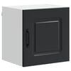 vidaXL Kitchen Cabinet Kalmar Black 40 x 31 x 40 cm Engineered Wood