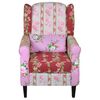 Patchwork Relax Armchair Floral Design