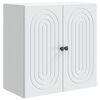 vidaXL Wall-Mounted Cabinet White 59 x 31 x 60 cm Engineered Wood