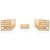 vidaXL 7 Piece Garden Lounge Set Solid Pinewood
