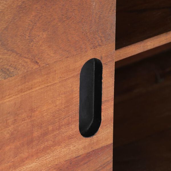 vidaXL TV Cabinet 120x30x49 cm Solid Acacia Wood