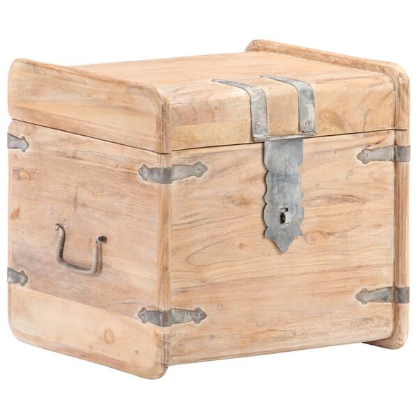 vidaXL Chest 40x40x40 cm Solid Acacia Wood