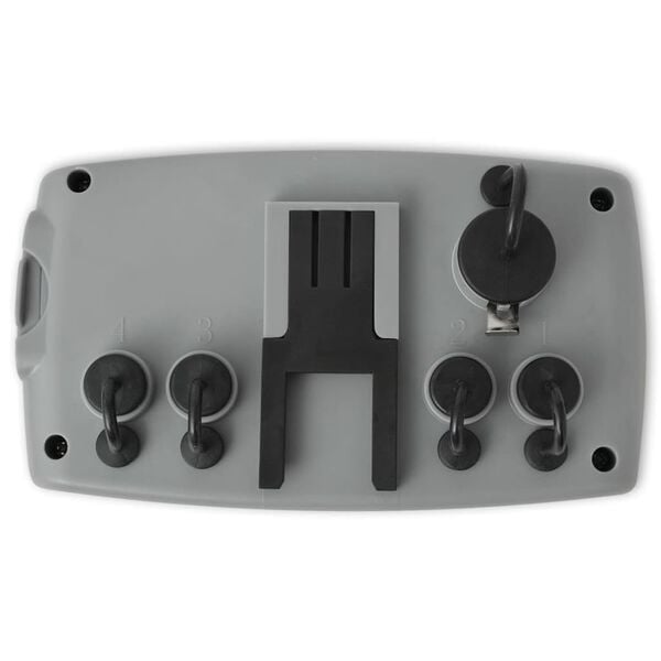 vidaXL Automatic Irrigation Timer with 4 Stations 3 V