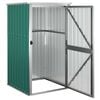 vidaXL Garden Tool Shed Green 88x89x161 cm Galvanised Steel