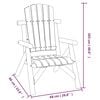 vidaXL Garden Chair 68x86x103 cm Solid Wood Spruce