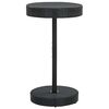 vidaXL Garden Table Black 60.5x106 cm Poly Rattan