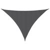 vidaXL Sunshade Sail Oxford Fabric Triangular 3x4x5 m Anthracite