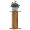 vidaXL Plant Stands 2 pcs Artisian Oak 30x30x60 cm Engineered Wood