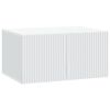 vidaXL Wall-Mounted TV Cabinet White 59.5 x 41 x 30 cm Engineered Wood