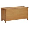 vidaXL Shoe Rack 90x37x45 cm Solid Oak Wood