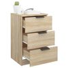 vidaXL Bedside Cabinets 2 pcs Sonoma Oak 40x36x65 cm