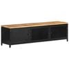 vidaXL TV Cabinet | Natural brown and black