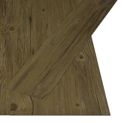 vidaXL Self-adhesive Flooring Planks 4.46 m² 3 mm PVC Brown