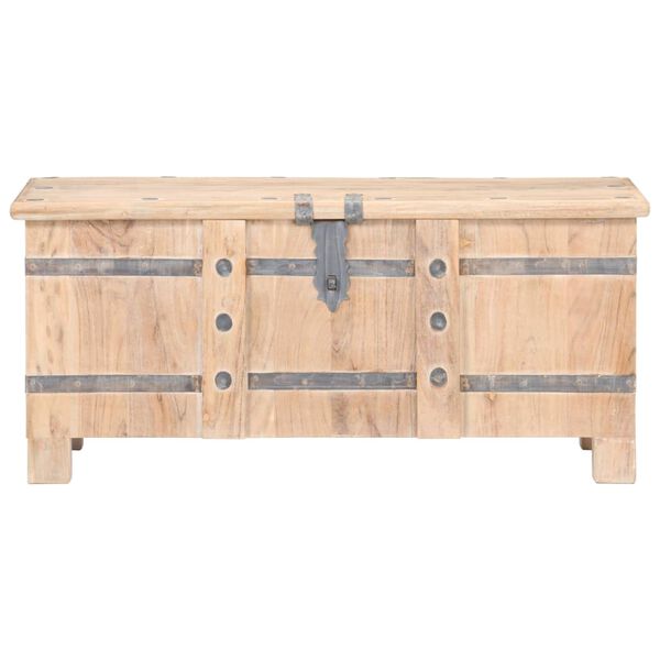 vidaXL Chest 90x40x40 cm Solid Acacia Wood
