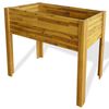 vidaXL Garden Raised Bed | Natural | Solid acacia wood | Medium | Durable