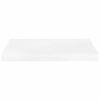 vidaXL Floating Wall Shelves 4 pcs High Gloss White 50x23x3.8 cm MDF
