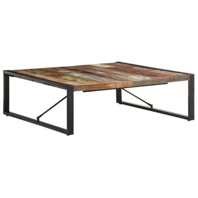 vidaXL Coffee Table 120x120x40 cm Solid Reclaimed Wood