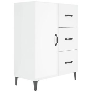 vidaXL Sideboard | High gloss white | Engineered wood | Medium | Sideboard