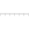 vidaXL Garden Fence | Steel | Sturdy | Rectangular | Modern