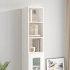 vidaXL Wall Cabinet White 34.5x32.5x90 cm Engineered Wood