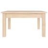 vidaXL Coffee Table 55x55x30 cm Solid Wood Pine