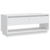 vidaXL TV Cabinet | White | Engineered wood | Standard | TV Cabinet