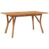 vidaXL 5 Piece Garden Dining Set Solid Wood Acacia