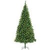 vidaXL Christmas Tree | Green | PVC, Steel | Extra large