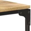 vidaXL Console Table 110x30x75 cm Solid Mango Wood