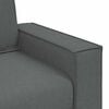 vidaXL Sofa 3 pcs Dark Grey 220 x 80 x 84 cm Fabric