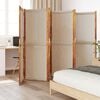 vidaXL 6-Panel Room Divider Taupe 420x180 cm
