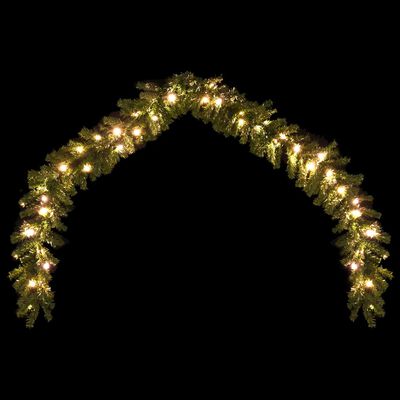 vidaXL Christmas Garland with LED Lights 20 m
