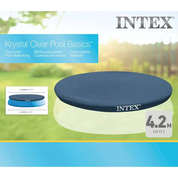 Intex Pool Cover Round 457 cm