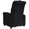 vidaXL Recliner Chair Black Fabric
