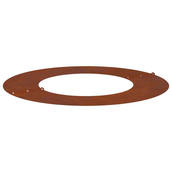 vidaXL suitable for Flat Tree Rings 5 pcs Brown &Oslash;40 / 70 cm