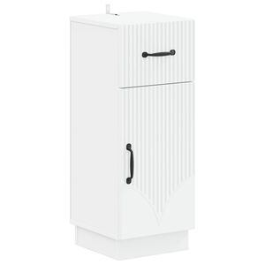 vidaXL Bathroom Storage Cainet HOORN White 30 x 31 x 77 cm
