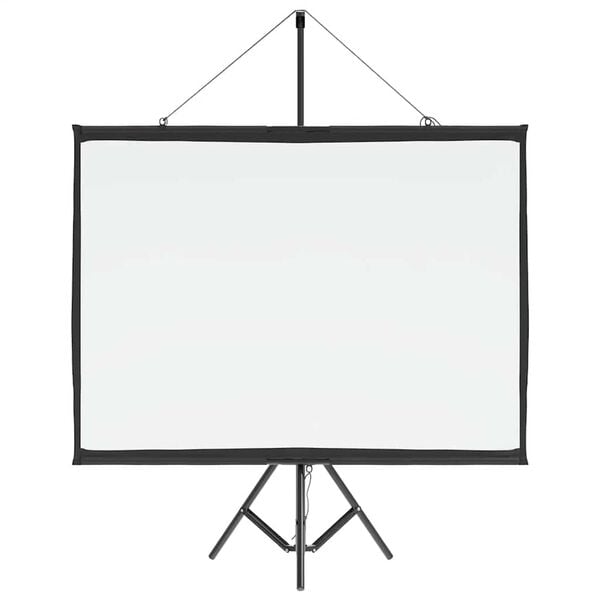 vidaXL Projection Screen with Tripod 72 Inch 4:3