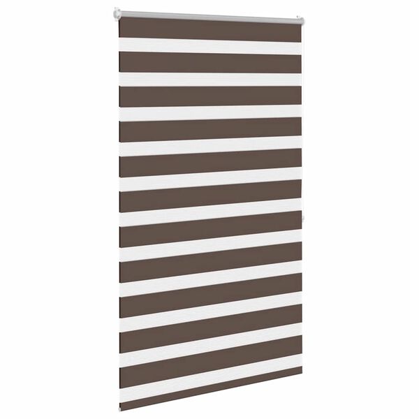 vidaXL Zebra Blind 100 x 175 cm Coffee