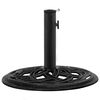 vidaXL Umbrella Base Black 44x44x31 cm Cast Iron
