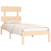 vidaXL Bed Frame without Mattress 90x190 cm Single Solid Wood