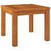 vidaXL Garden Stools with Cushions 2 pcs 40x40x42 cm Solid Wood Acacia